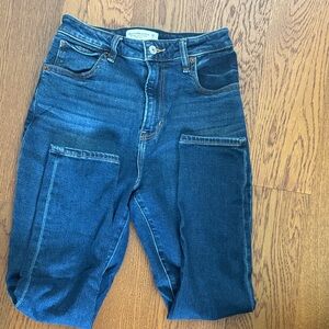 Abercrombie & Fitch Super Skinny Ankle High Rise Jeans - 26 short curve love
